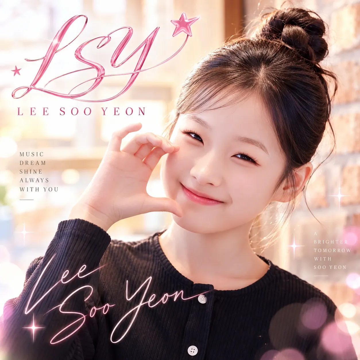 Behind-the-scenes cut of Lee Sooyeon