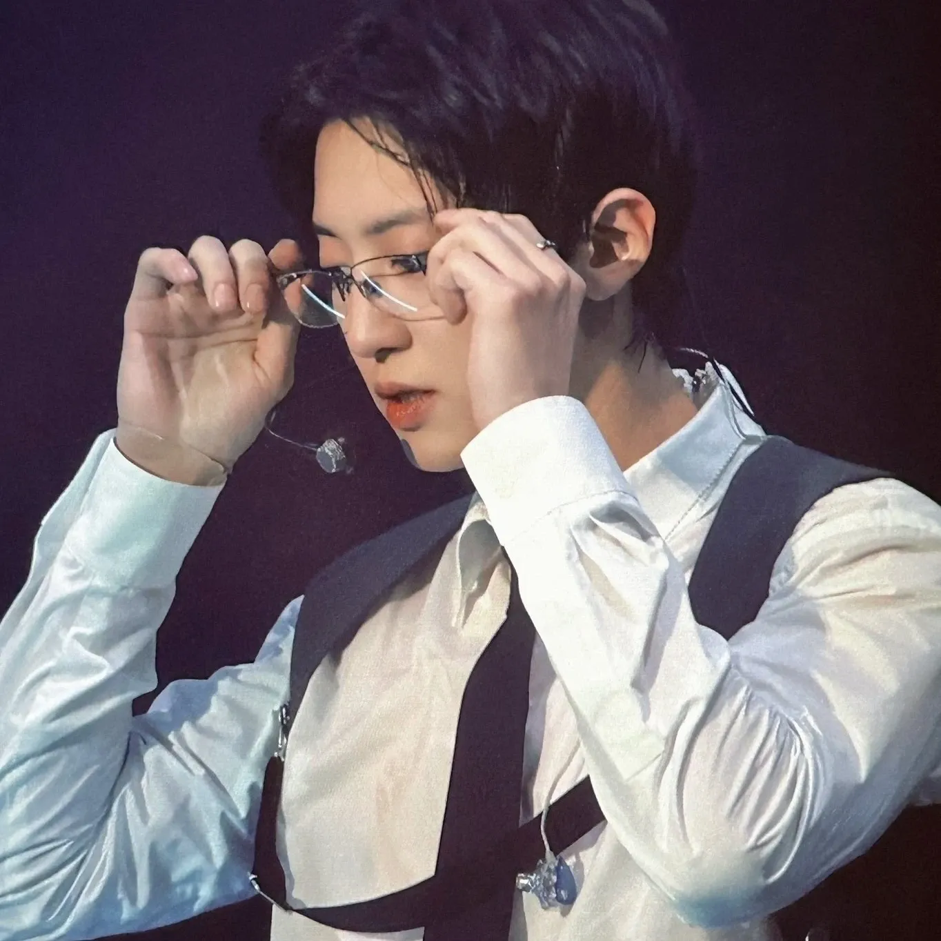A moment captured by a fan of Chanyeol