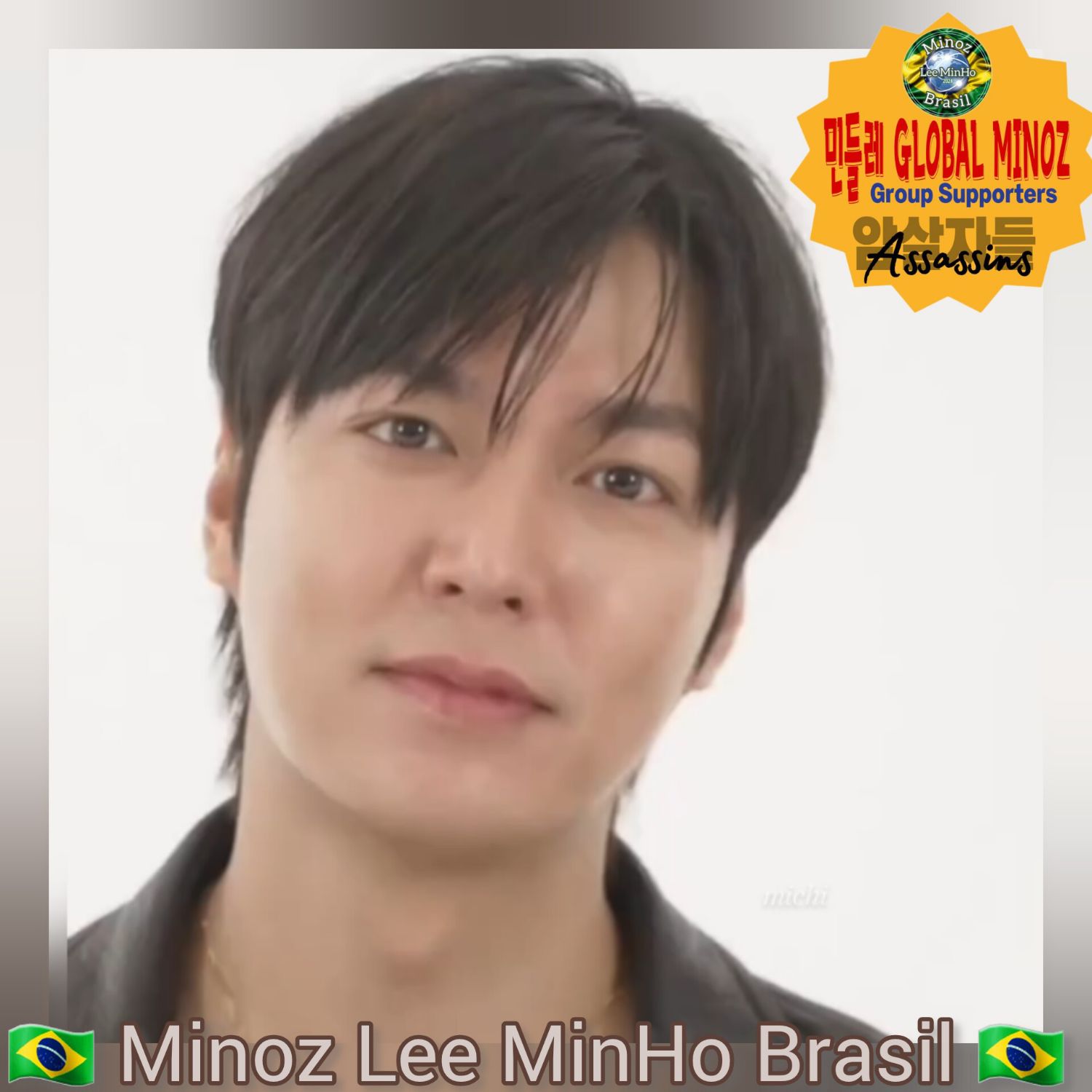 粉丝拍下的李敏镐瞬间