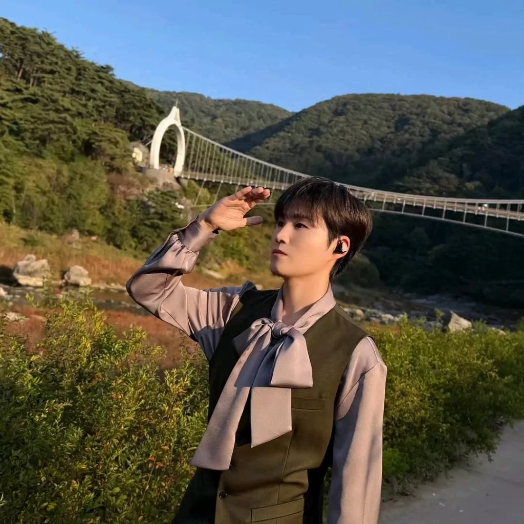A moment captured by a fan of Kim Heejae