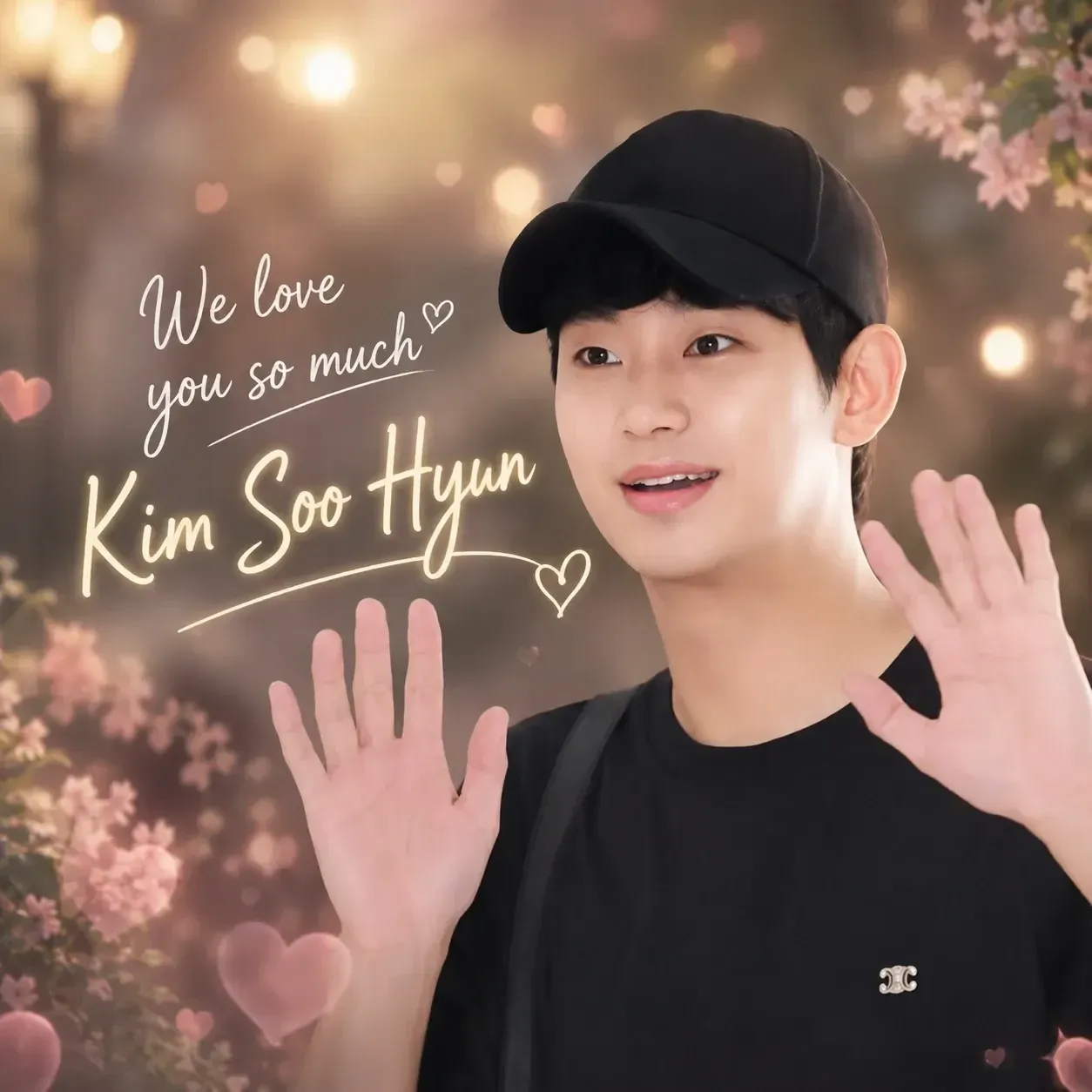 Recent activity shot of Kim Soohyun