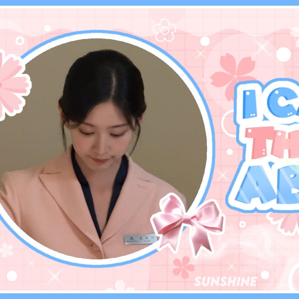 Behind-the-scenes cut of Kim Minju