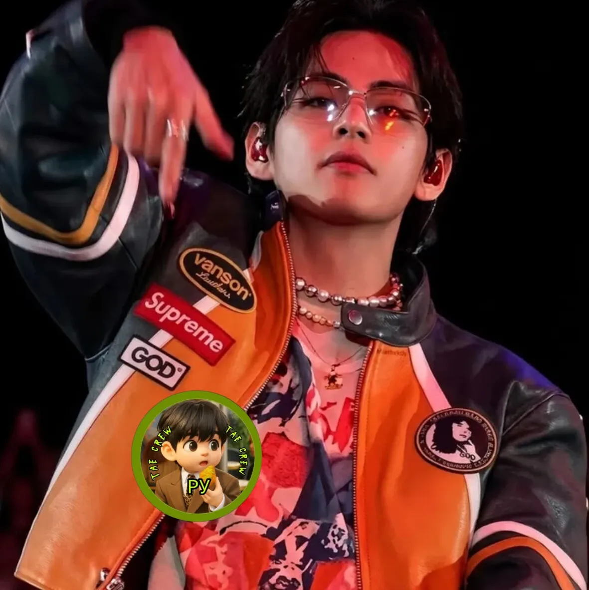 Behind-the-scenes cut of Kim Taehyung (V)