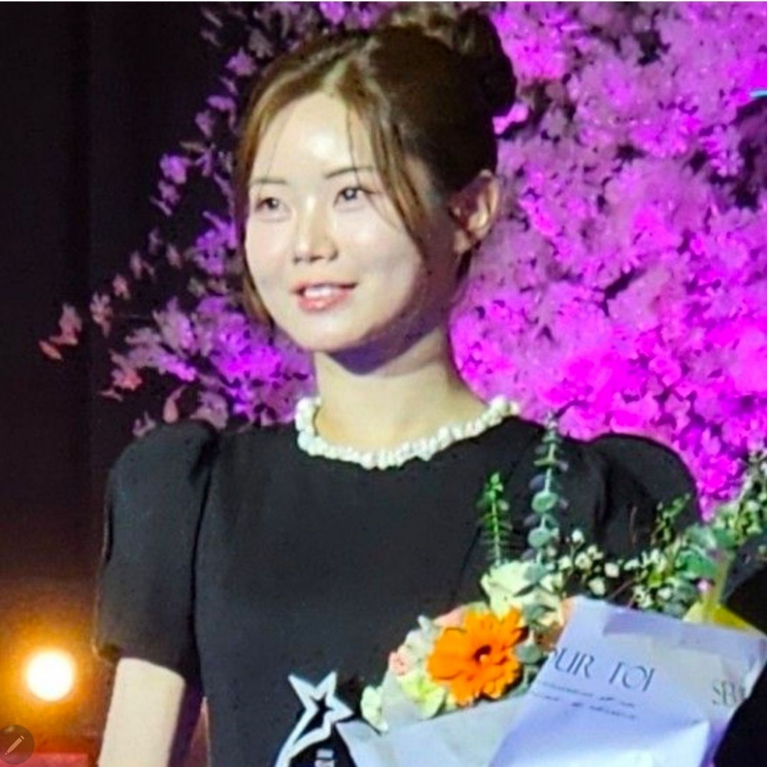 Recent activity shot of Bae Ahyeon