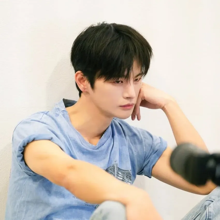 A moment captured by a fan of Seo Inguk