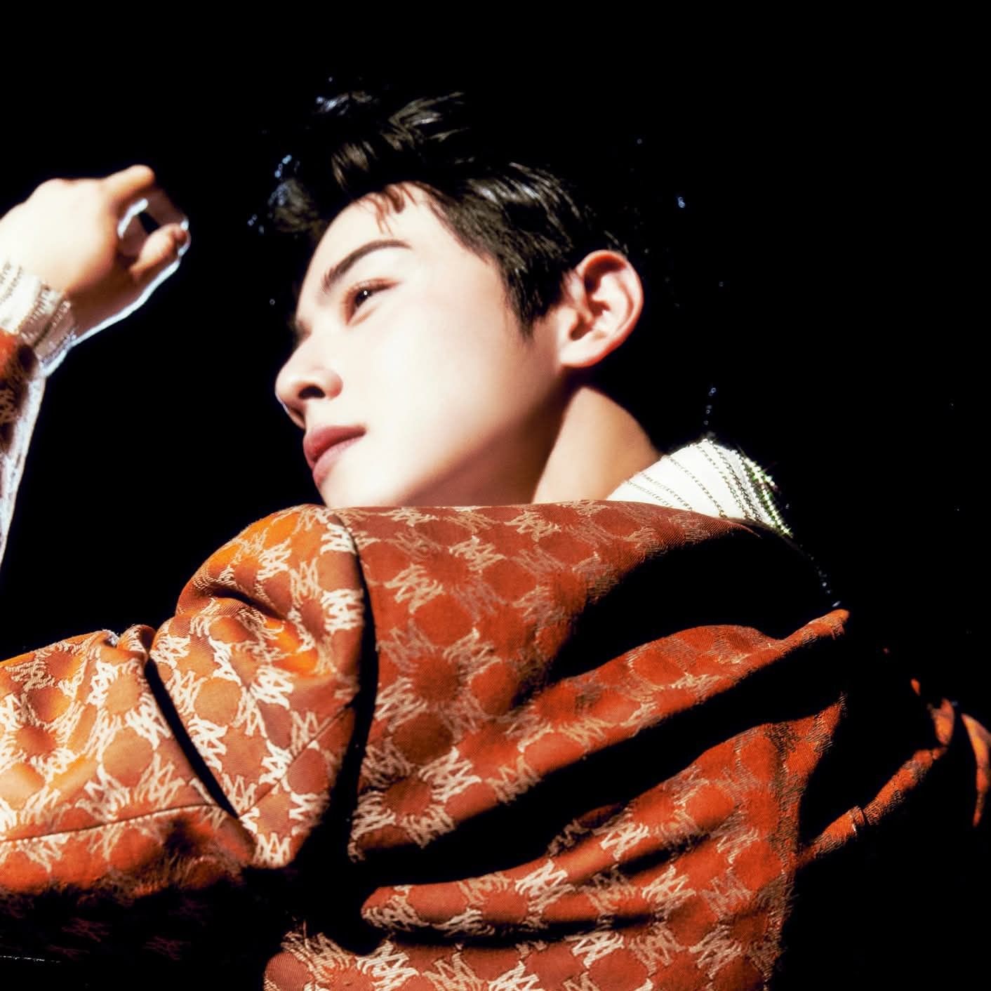 Behind-the-scenes cut of Cha Eunwoo