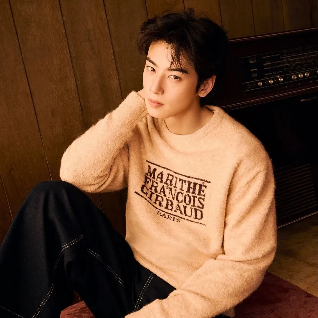 Behind-the-scenes cut of Cha Eunwoo