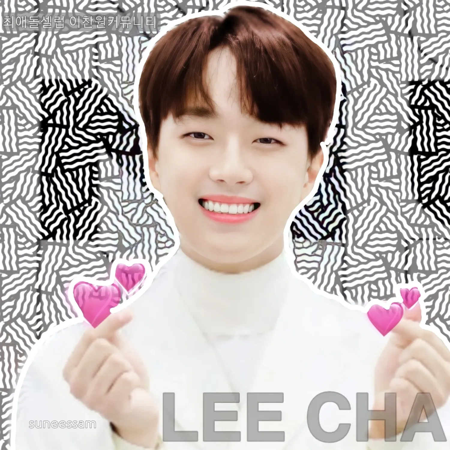 이찬원 팬이 찍은 순간