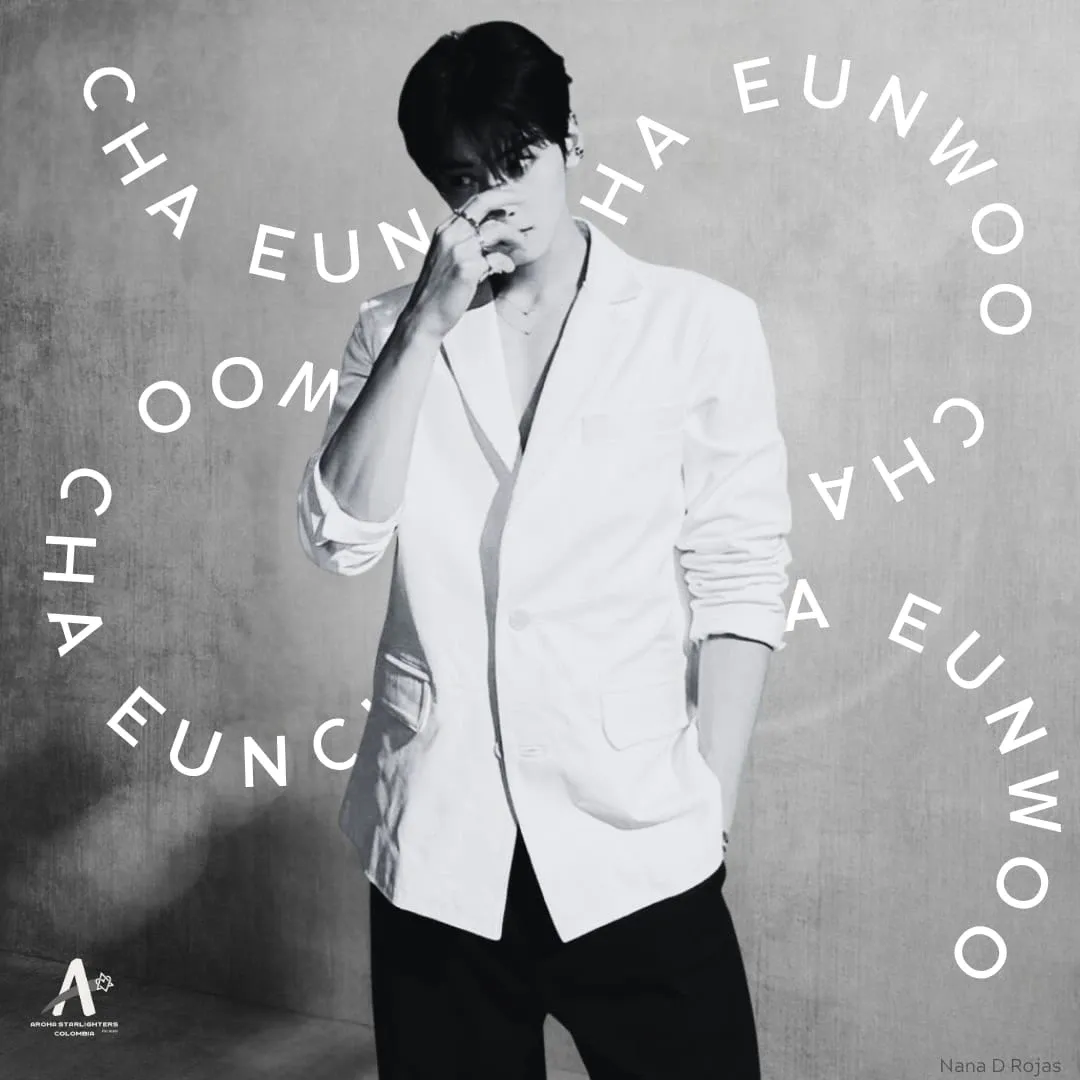 Behind-the-scenes cut of Cha Eunwoo