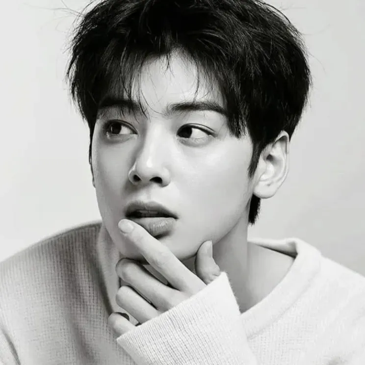 A moment captured by a fan of Cha Eunwoo