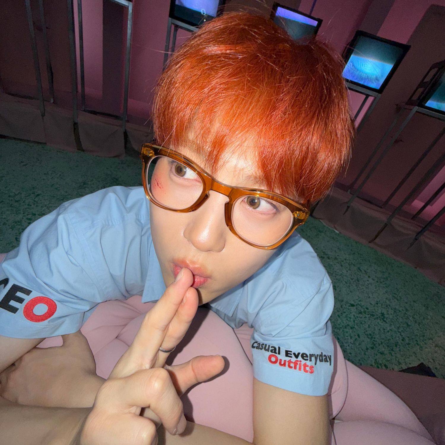 粉絲拍下的Suho瞬間