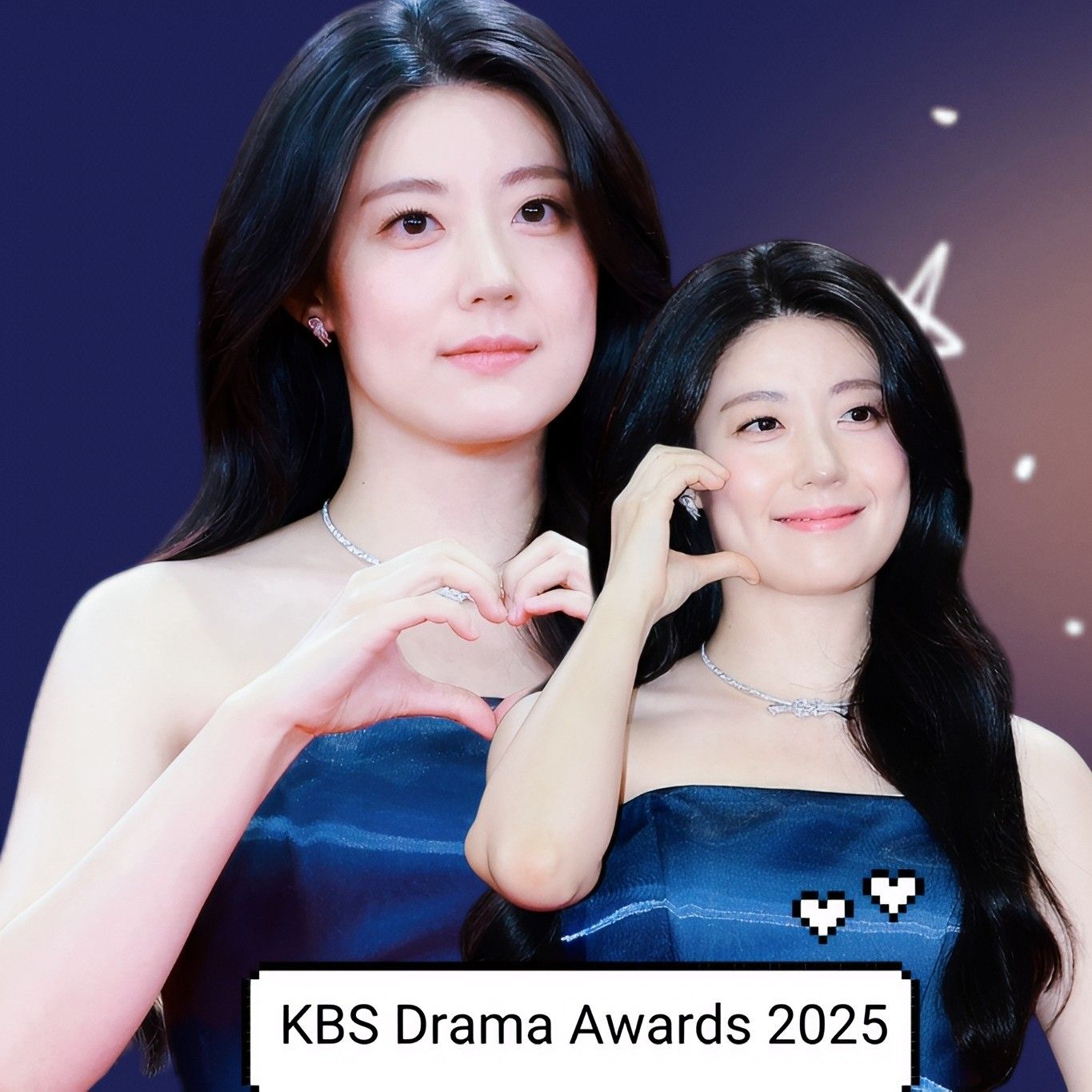 Behind-the-scenes cut of Nam Jihyeon