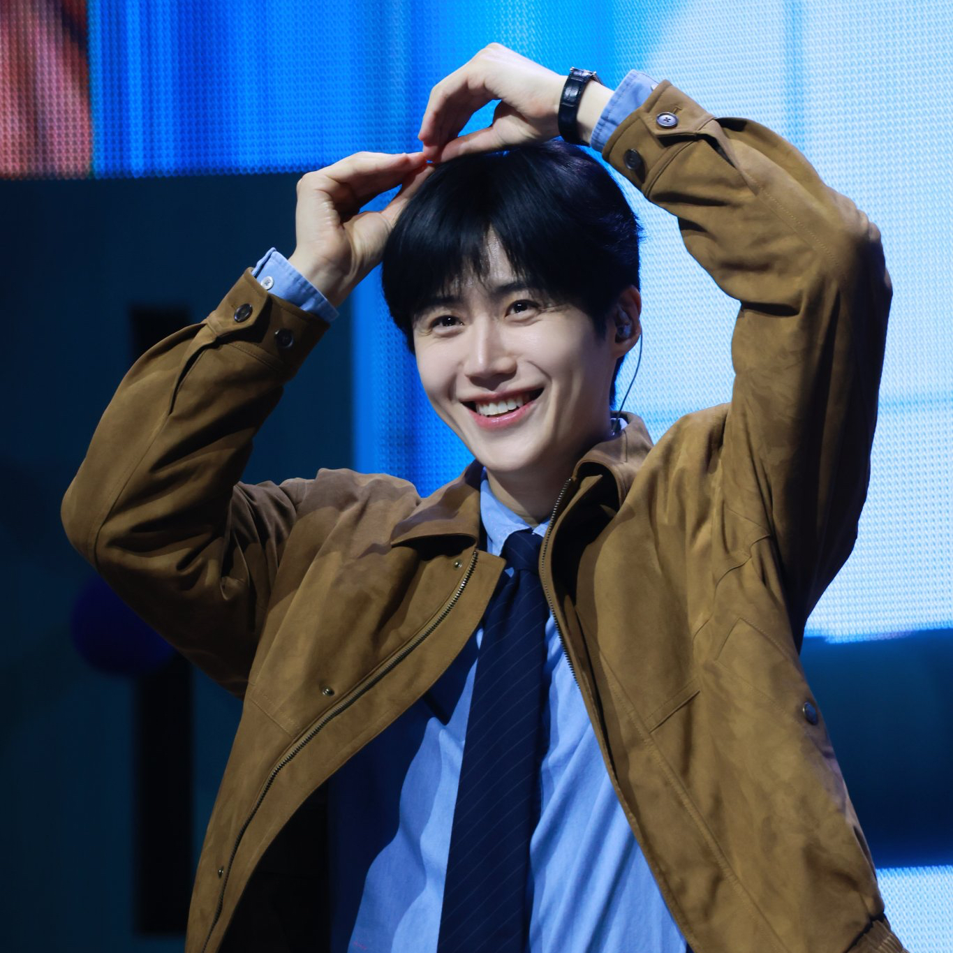 A moment captured by a fan of Kim Seonho