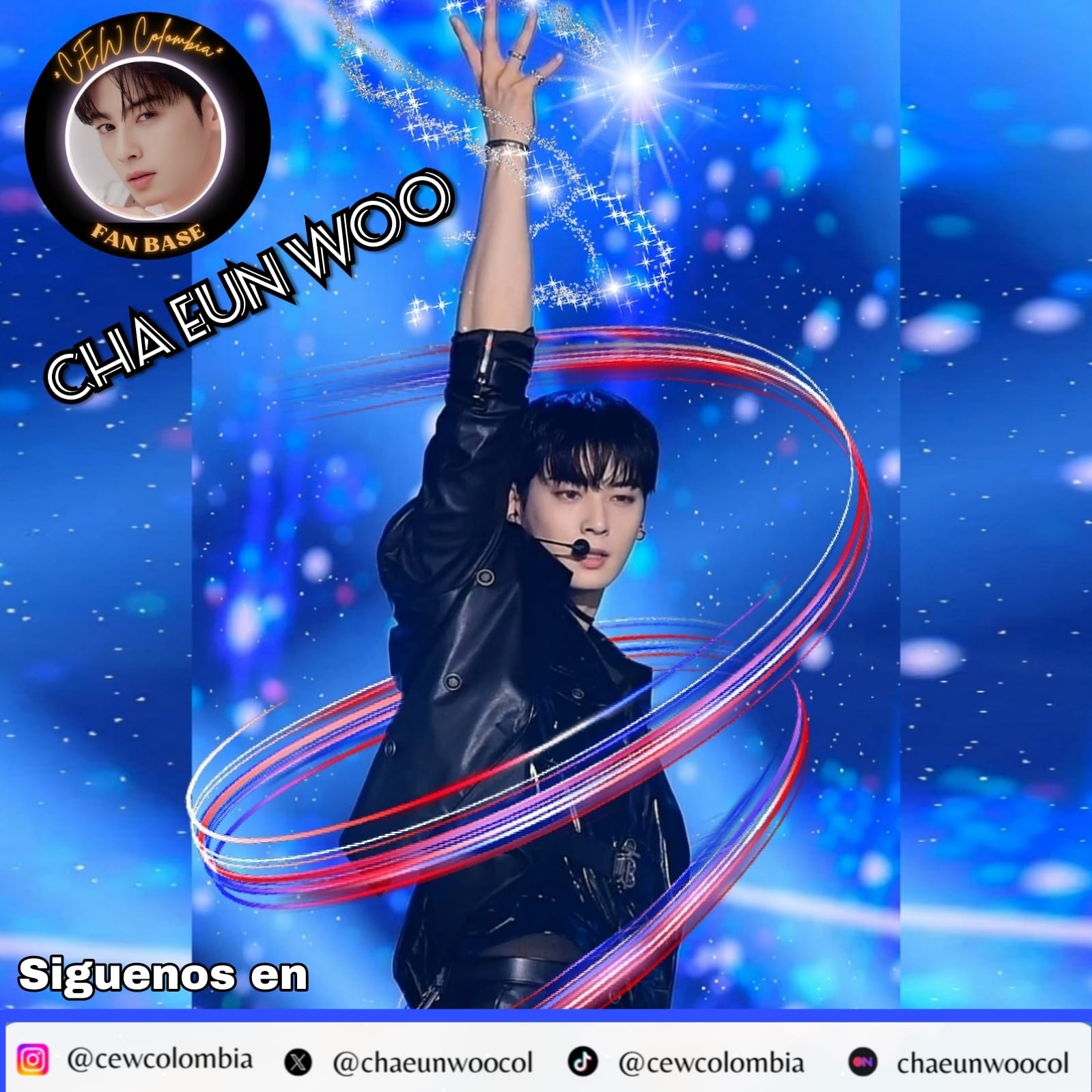 A moment captured by a fan of Cha Eunwoo