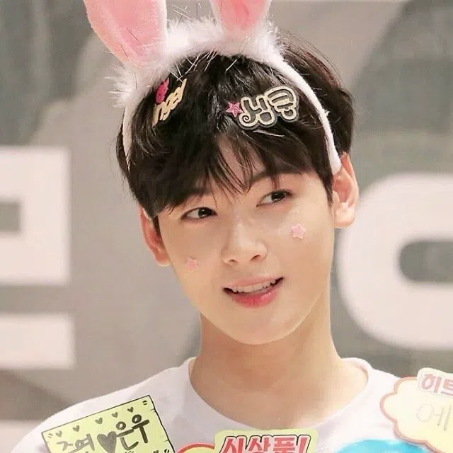 Recent activity shot of Cha Eunwoo