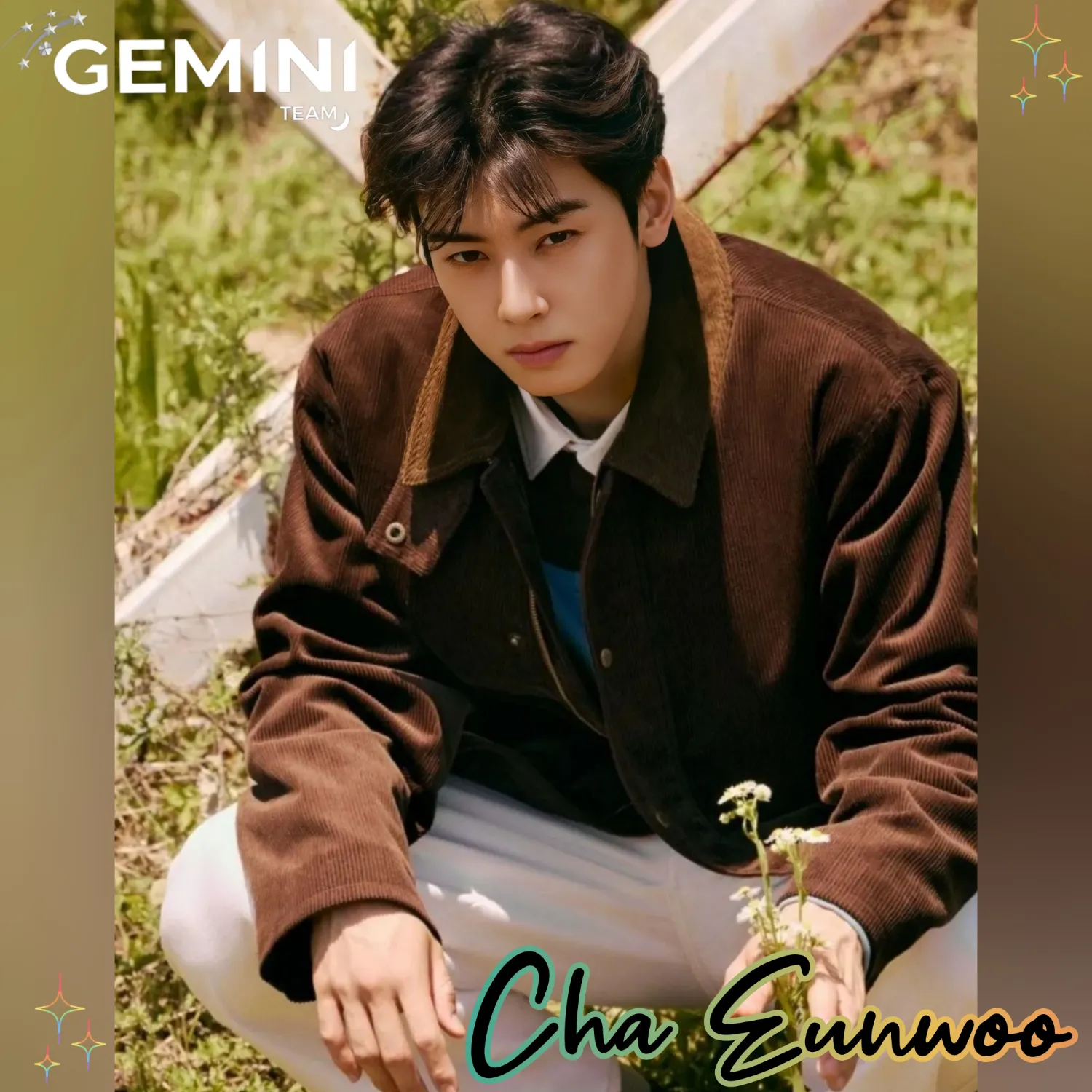 A moment captured by a fan of Cha Eunwoo