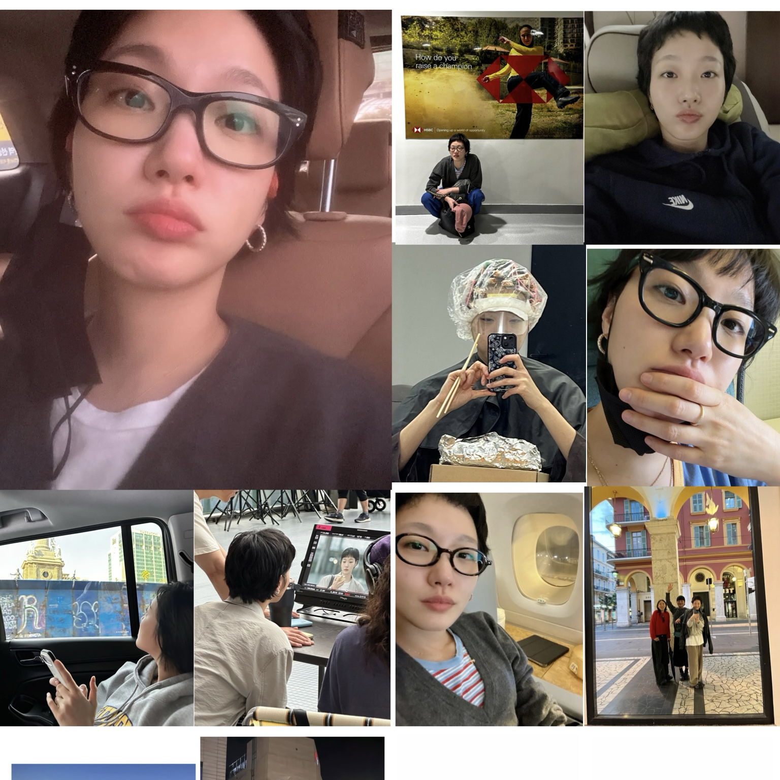 Behind-the-scenes cut of Kim Goeun