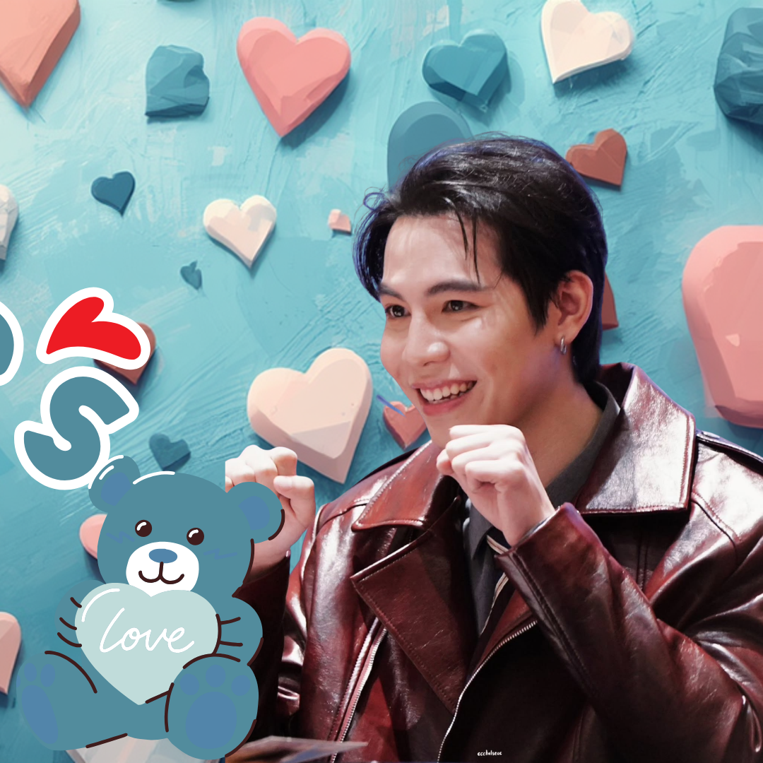 A moment captured by a fan of First Kanaphan Puitrakul