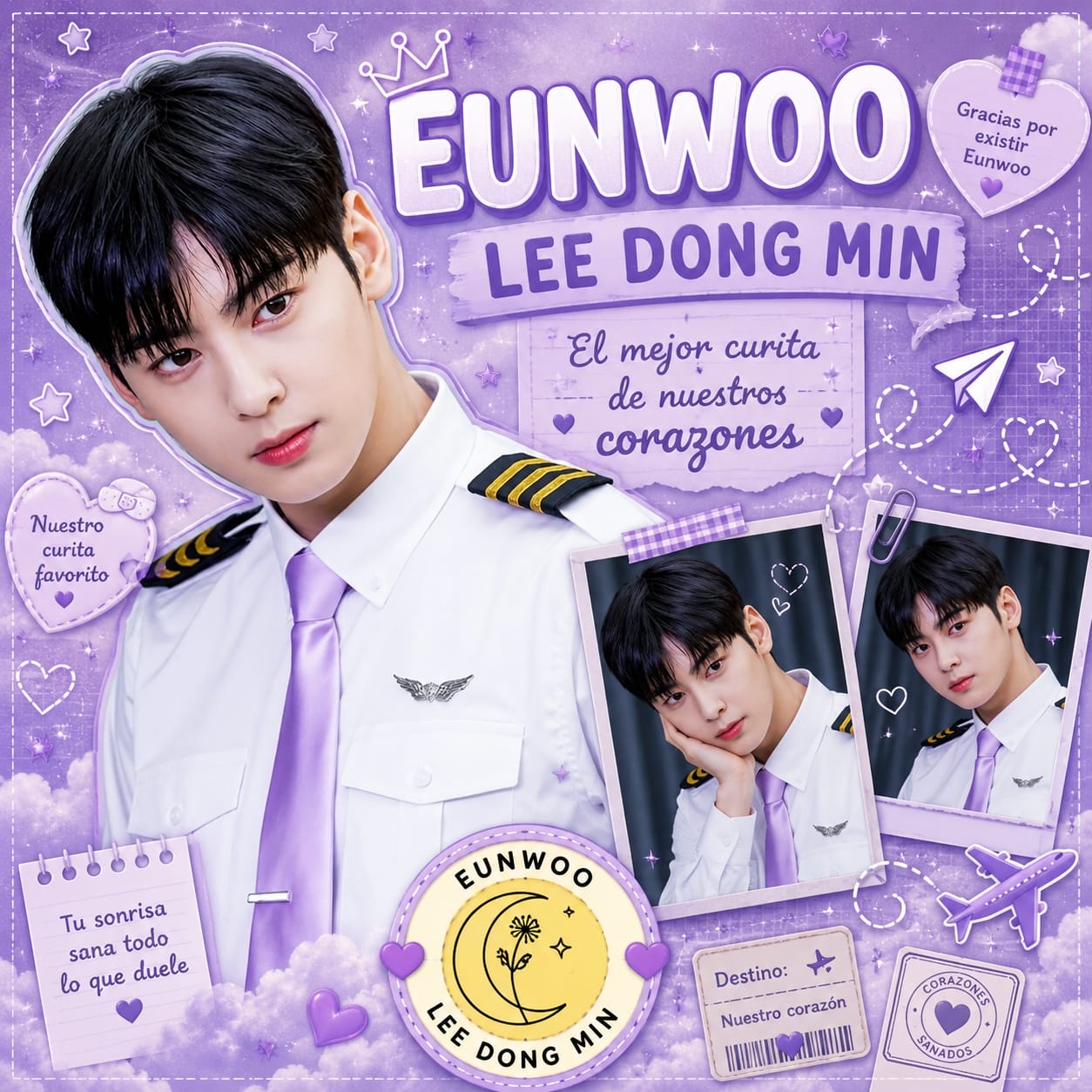 Behind-the-scenes cut of Cha Eunwoo