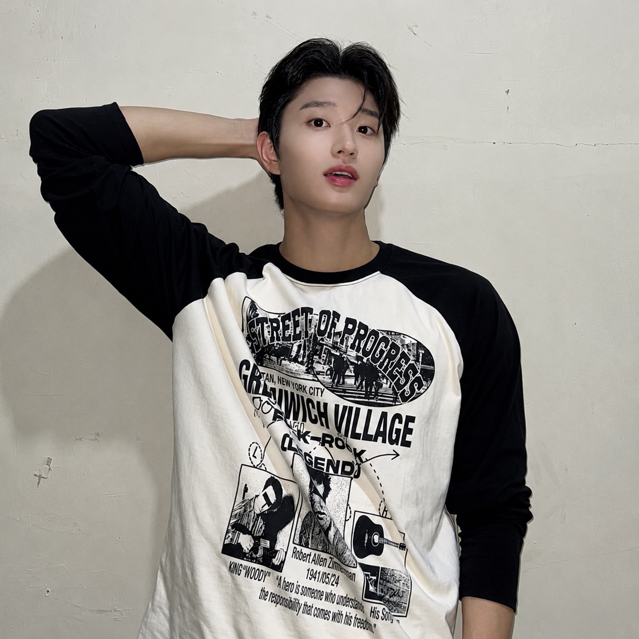 Recent activity shot of Kim Jaewon