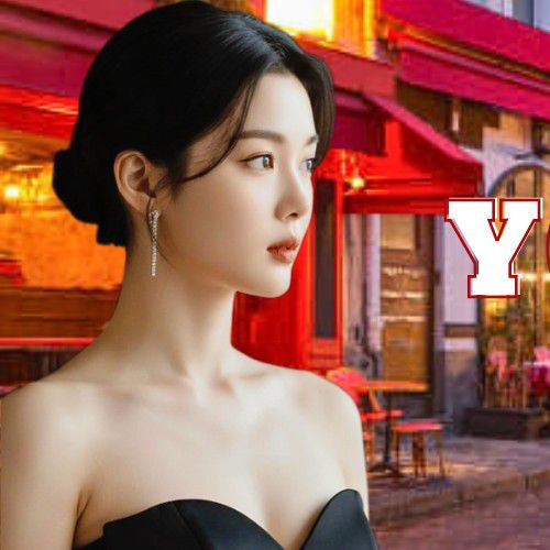 Behind-the-scenes cut of Kim Youjung