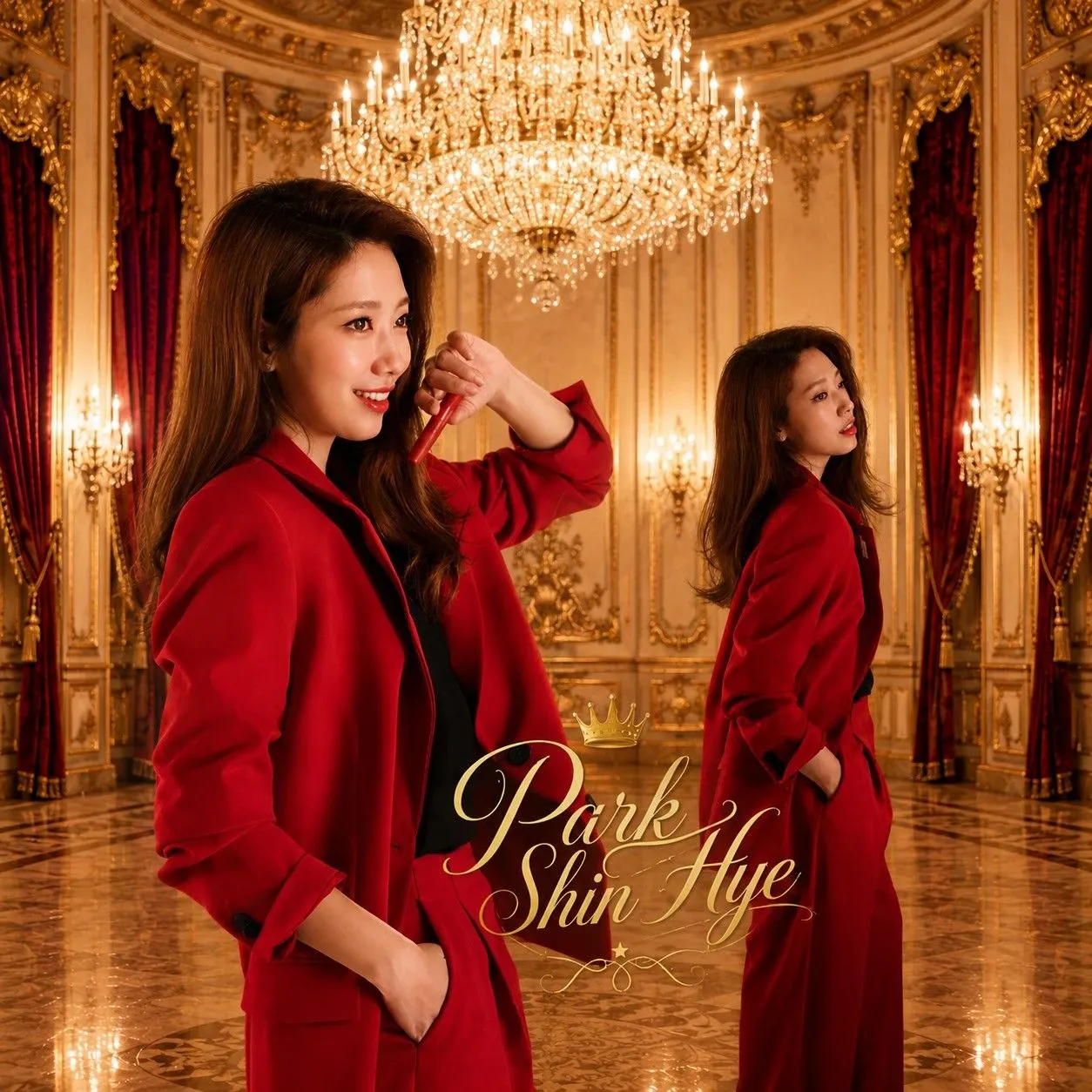 Recent activity shot of Park Shinhye