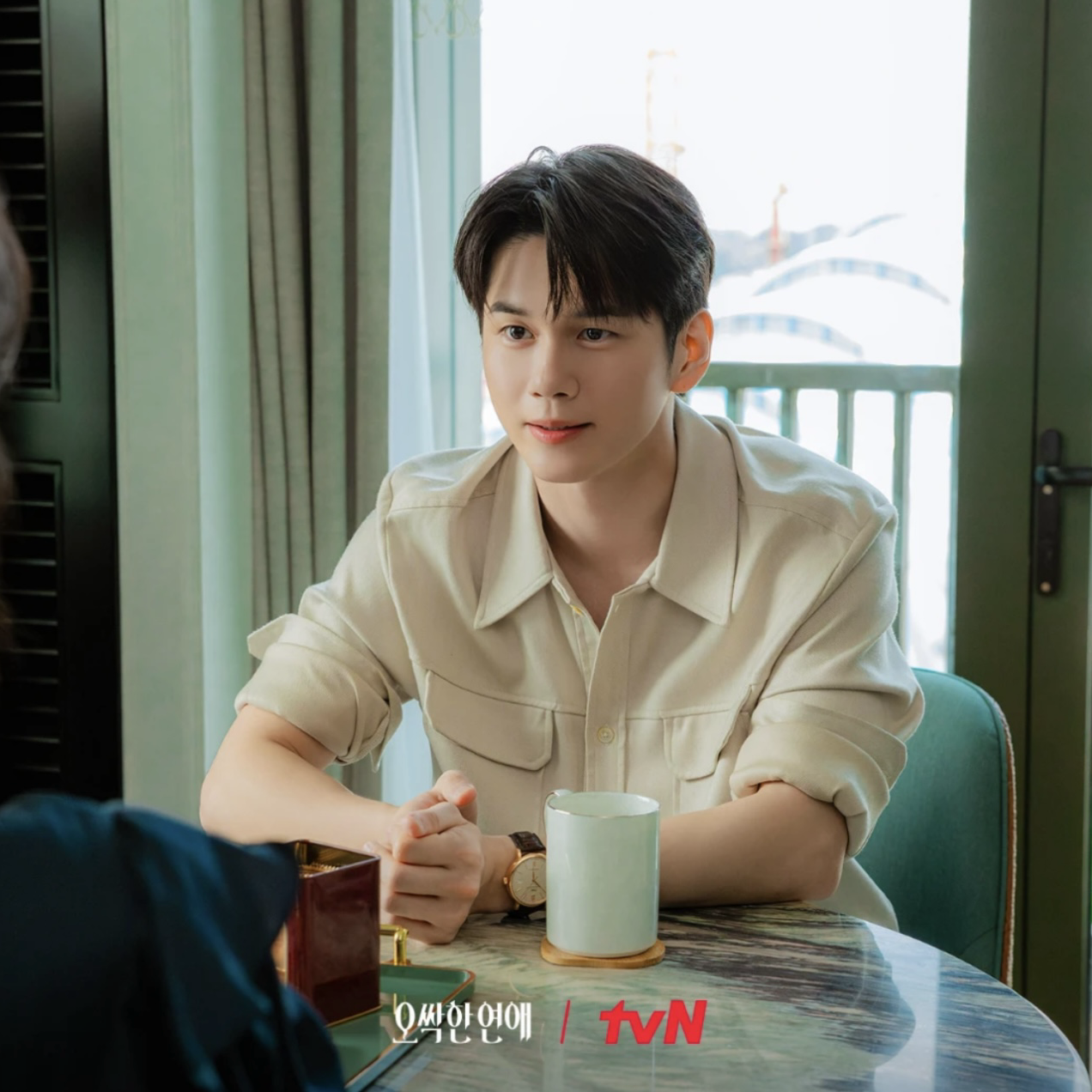 A moment captured by a fan of Ong Seongwu