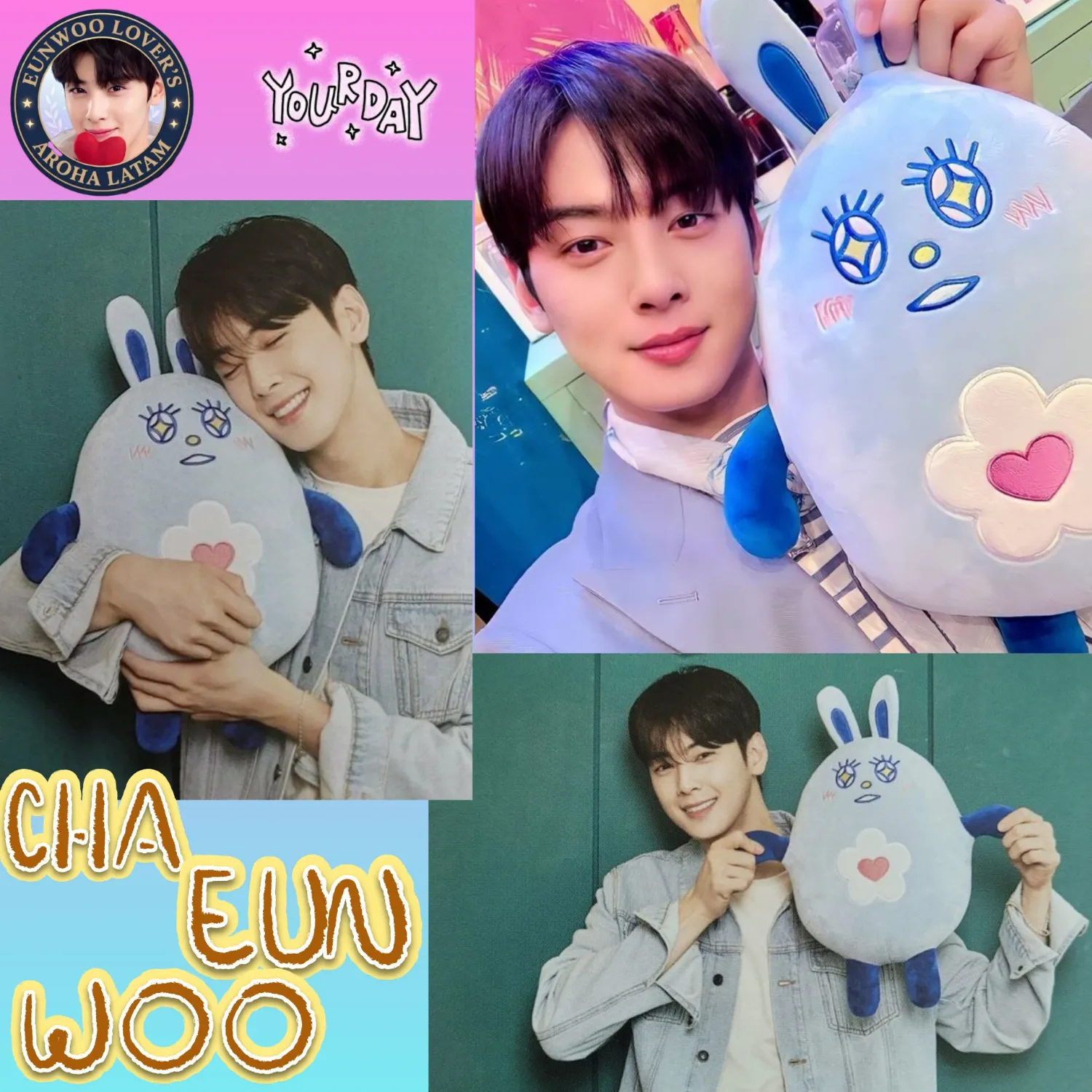 Behind-the-scenes cut of Cha Eunwoo