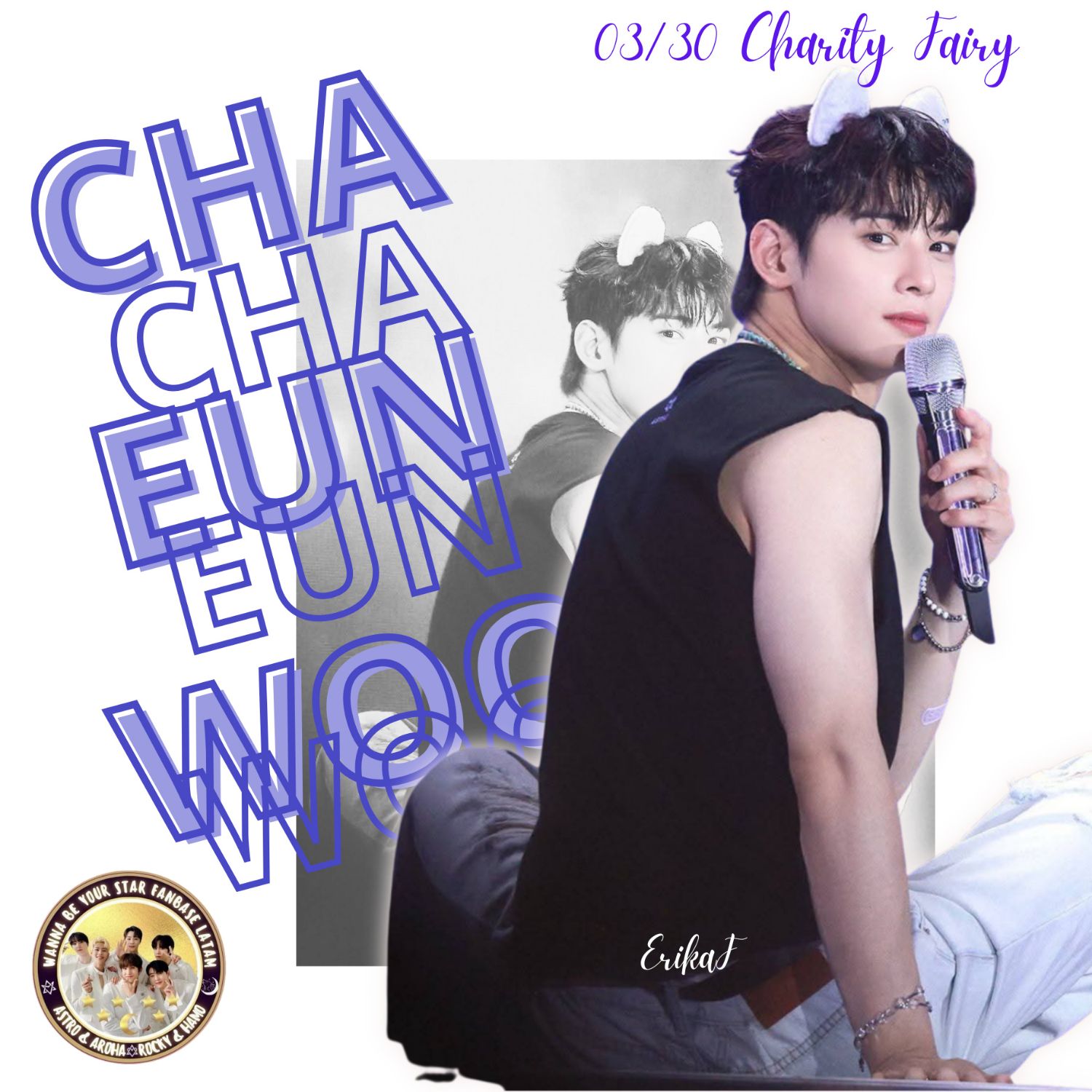 A moment captured by a fan of Cha Eunwoo