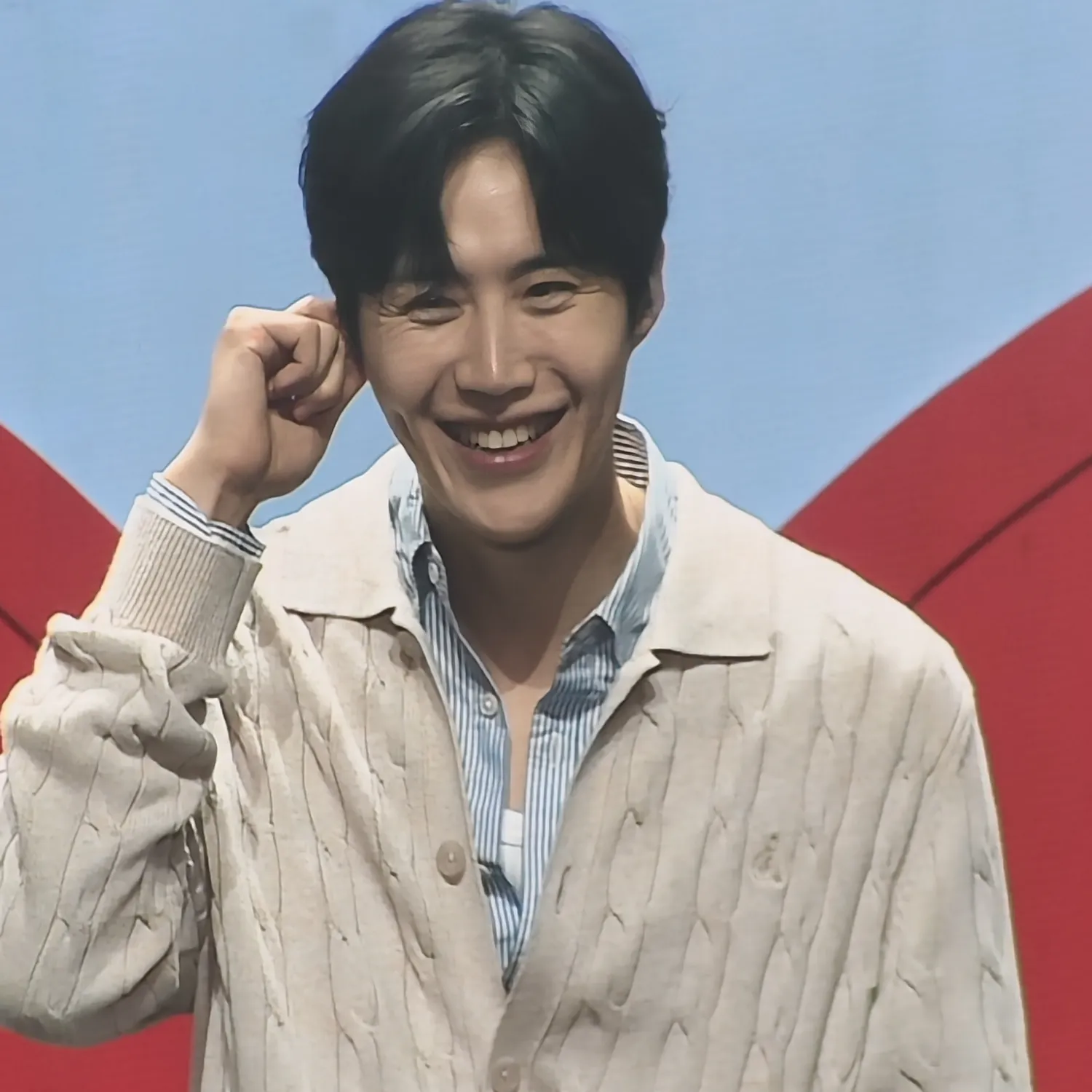 A moment captured by a fan of Kim Seonho