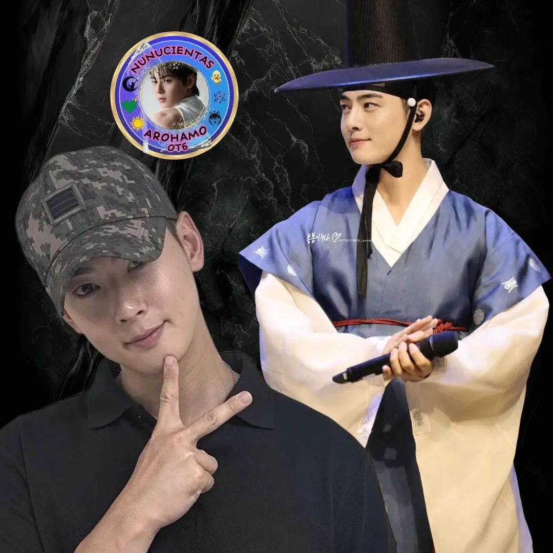 Behind-the-scenes cut of Cha Eunwoo