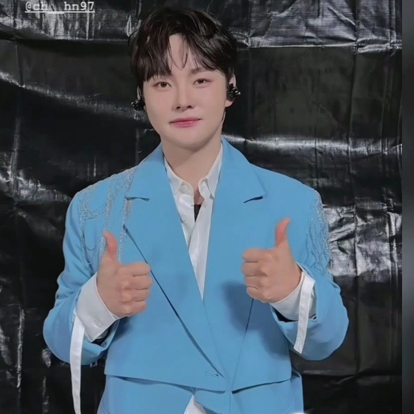 Behind-the-scenes cut of Park Seojin