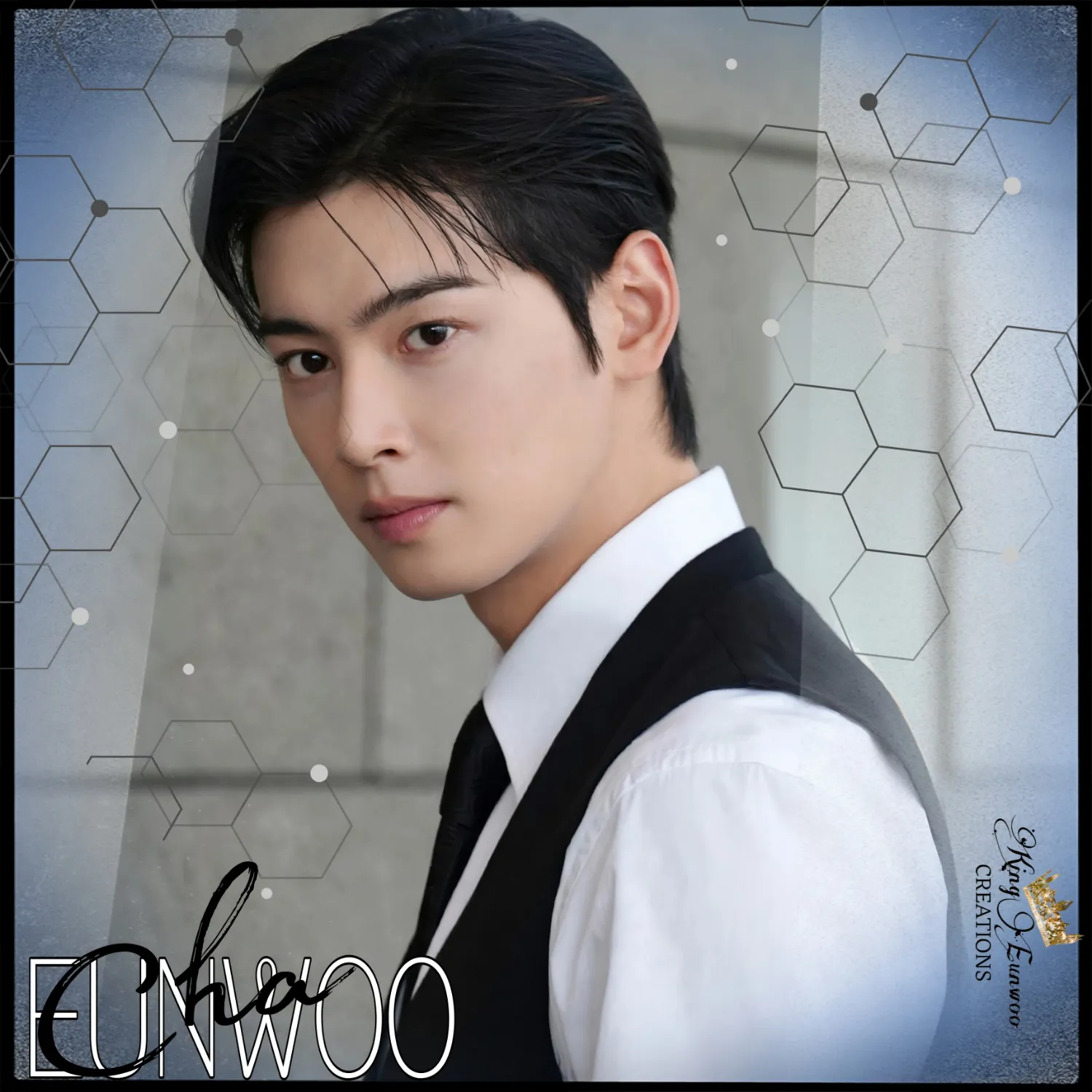 A moment captured by a fan of Cha Eunwoo