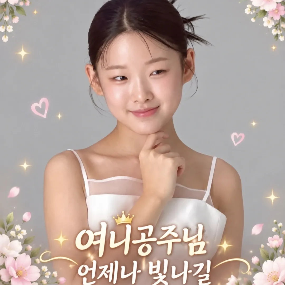 Behind-the-scenes cut of Lee Sooyeon