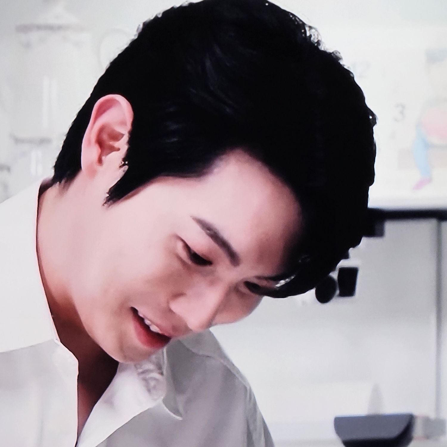 A moment captured by a fan of Son Taejin