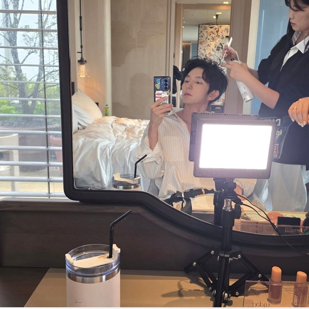 Recent activity shot of Lee Joongi