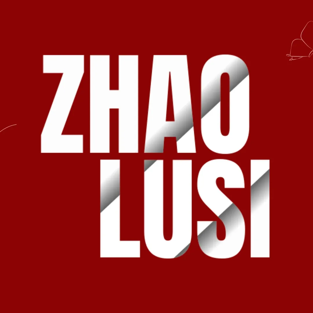A moment captured by a fan of Zhao Lusi