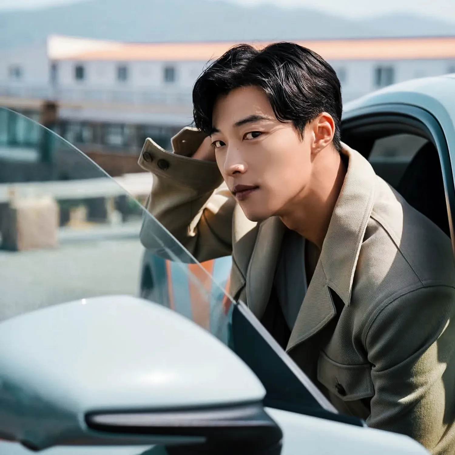 A moment captured by a fan of Woo Dohwan