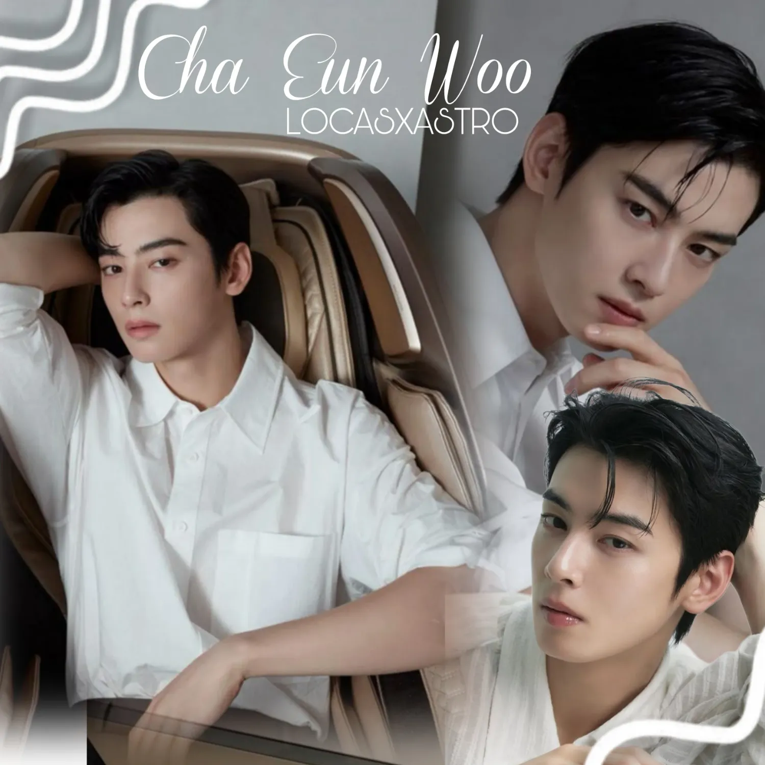 A moment captured by a fan of Cha Eunwoo