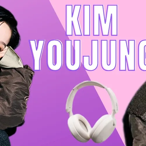 Behind-the-scenes cut of Kim Youjung