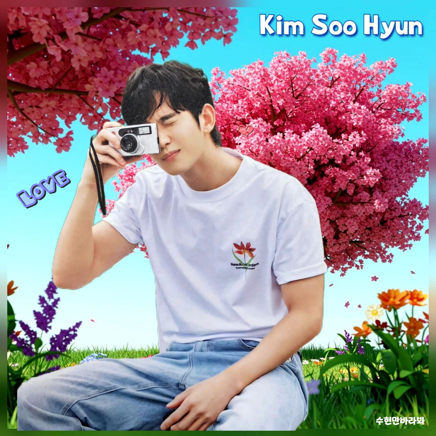 Behind-the-scenes cut of Kim Soohyun