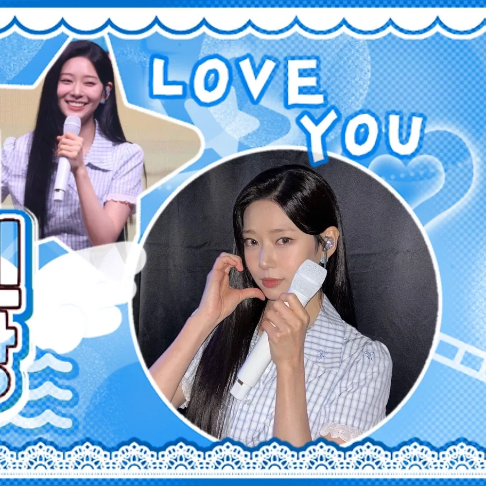 Behind-the-scenes cut of Kim Minju