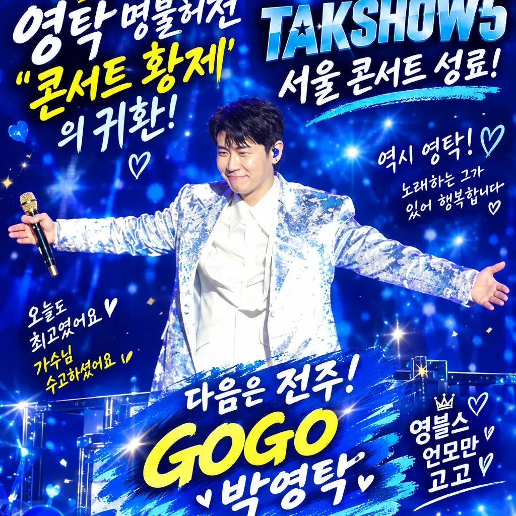 영탁의 비하인드 컷