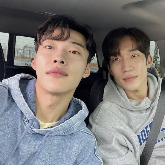 Momen yang diabadikan oleh penggemar Woo Dohwan