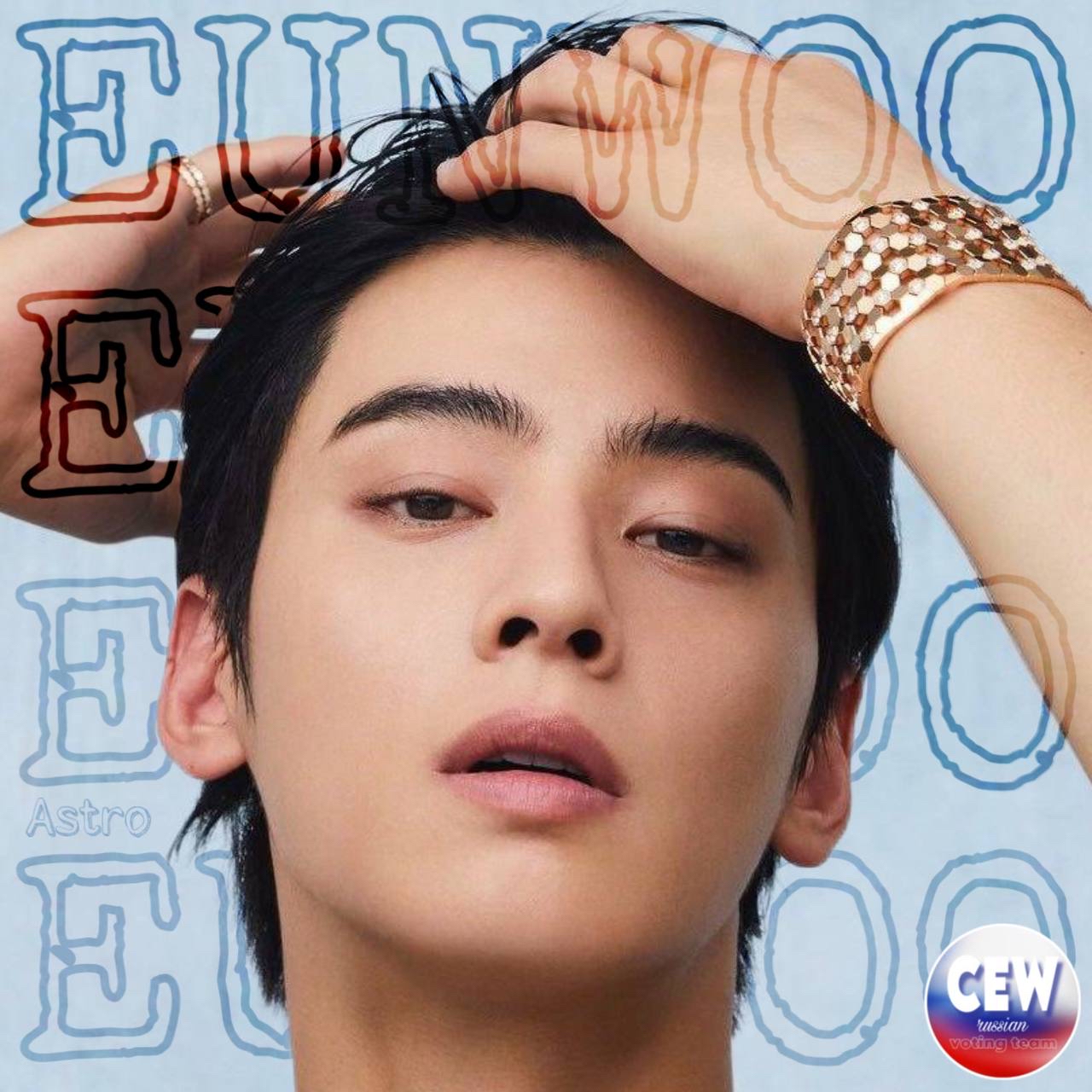 Recent activity shot of Cha Eunwoo
