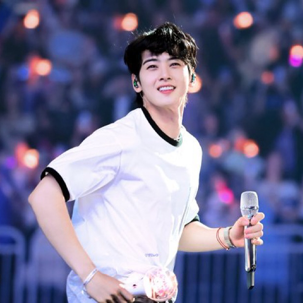 Recent activity shot of Cha Eunwoo