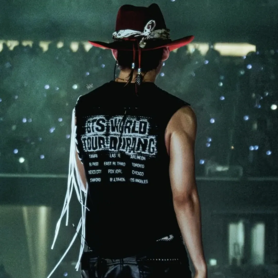 A moment captured by a fan of Kim Taehyung (V)