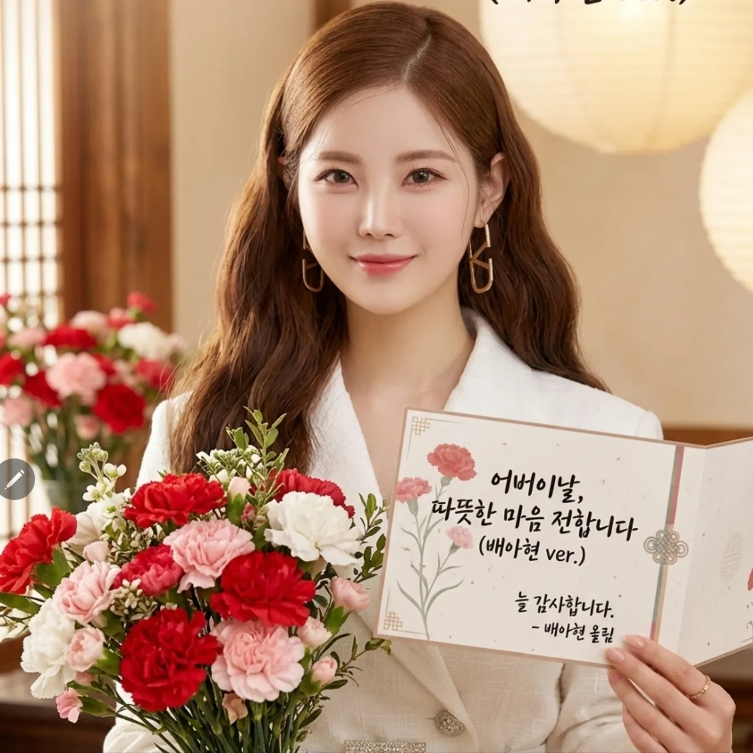 Recent activity shot of Bae Ahyeon