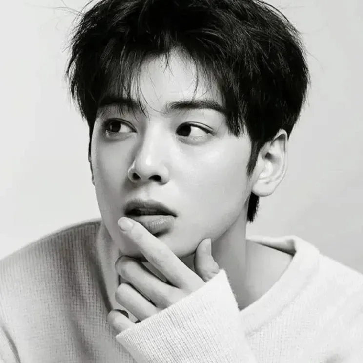 A moment captured by a fan of Cha Eunwoo