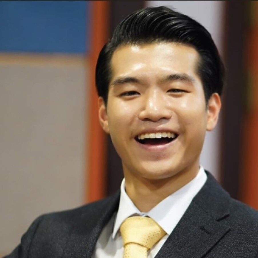 粉丝拍下的赵明燮瞬间